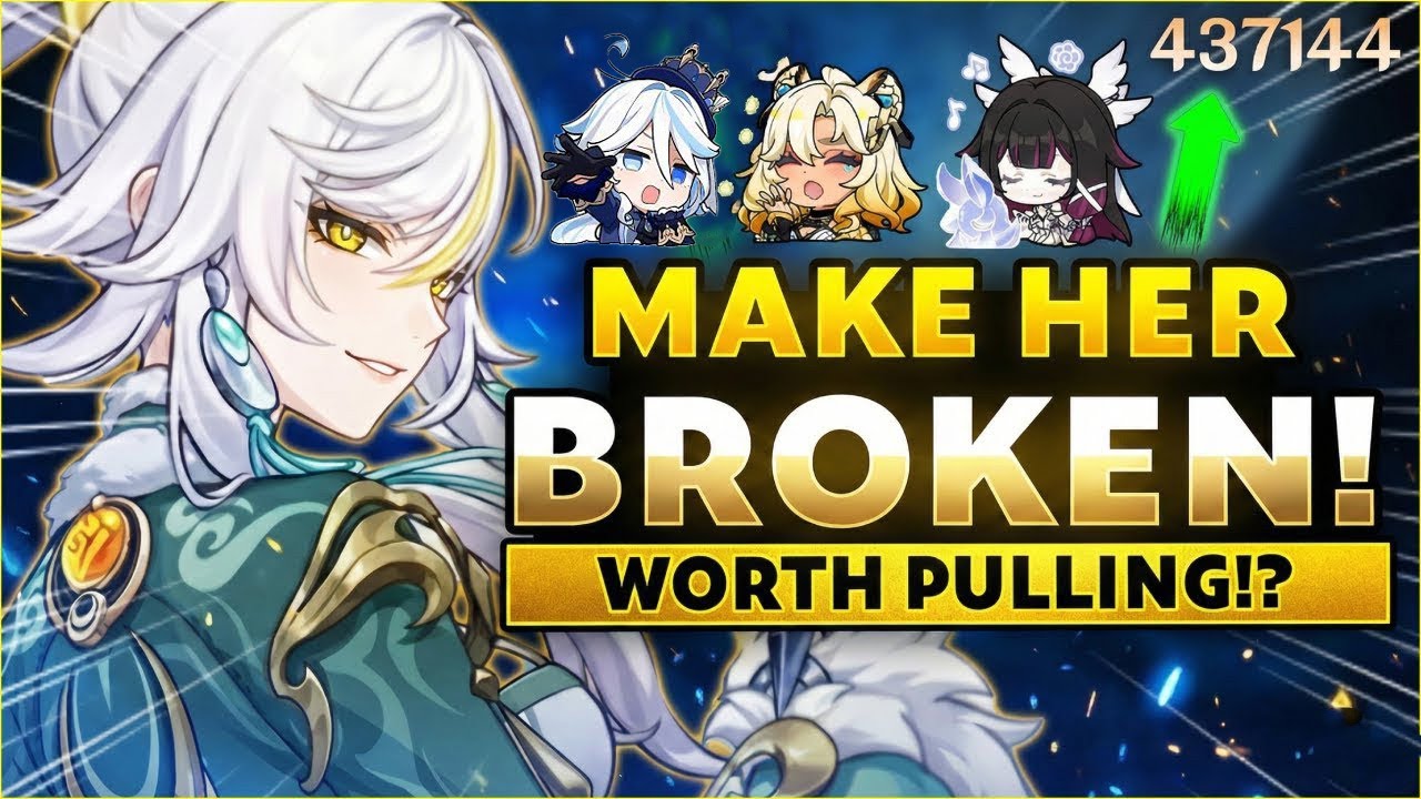 The Best Team? Zibai & Columbina CRUSH the Abyss with Furina & Xilonen!