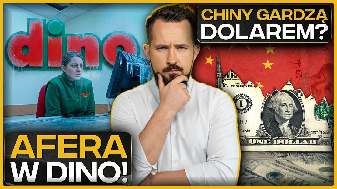 AFERA w DINO się ROZKRĘCA, a CHINY uciekają od DOLARA! #BizWeek