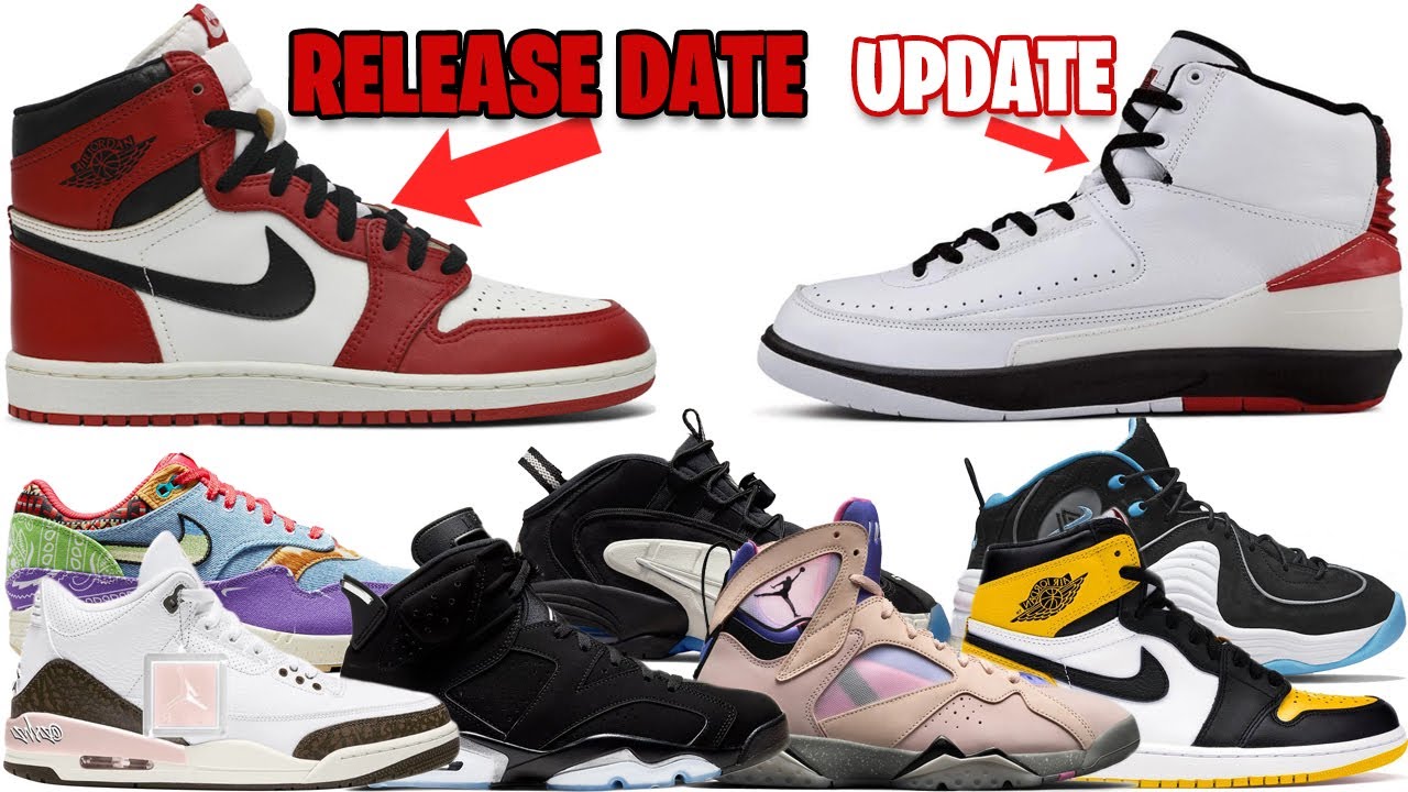AIR JORDAN 1 CHICAGO REIMAGINED, AJ 2 CHICAGO UPDATE, AJ3 NEAPOLITAN, SOCIAL STATUS PENNY 2 AND MORE