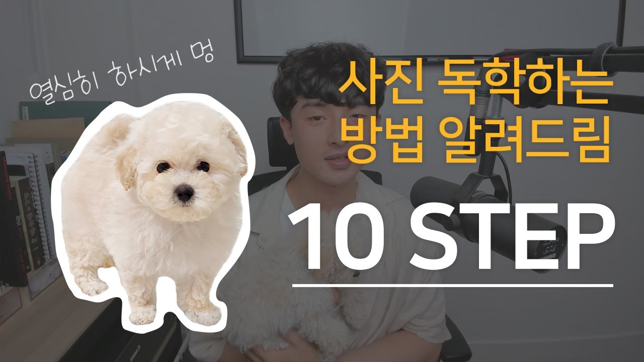 사진 독학으로 사진작가가 되는 10단계 과정