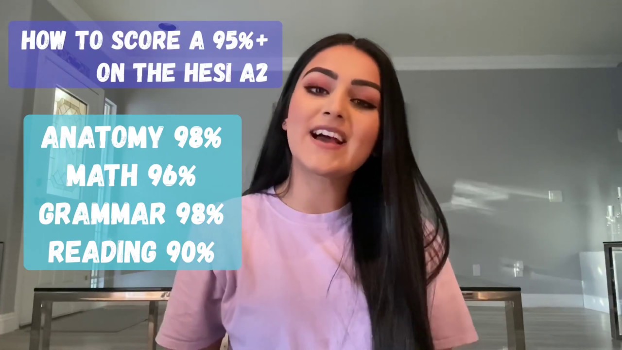 95%+ ON THE HESI A2 ~SPECIFIC QUESTIONS~ (98% ANATOMY, 96% MATH, 98% GRAMMAR, 90% READING COMP)