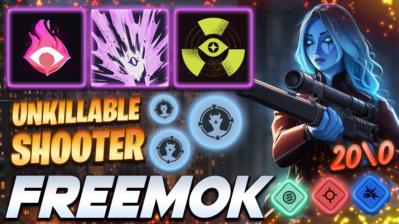 Freemok Vindicta UNKILLABLE SHOOTER 20/0 - Deadlock Pro Gameplay & Guides [Watch & Learn]