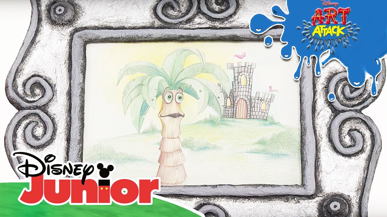 🖼️ Art Attack Bastelclip #98: Bilderrahmen | Disney Junior