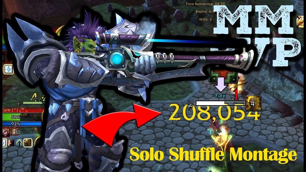 Epic Solo Shuffle: Marksmanship Hunter PVP Music Montage Rock 10.1