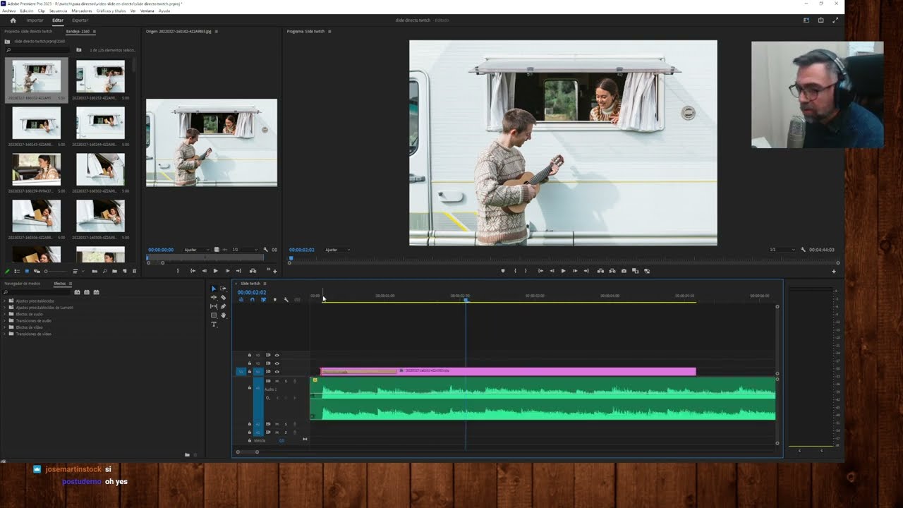 Como crear un Slide de fotos con Adobe Premiere