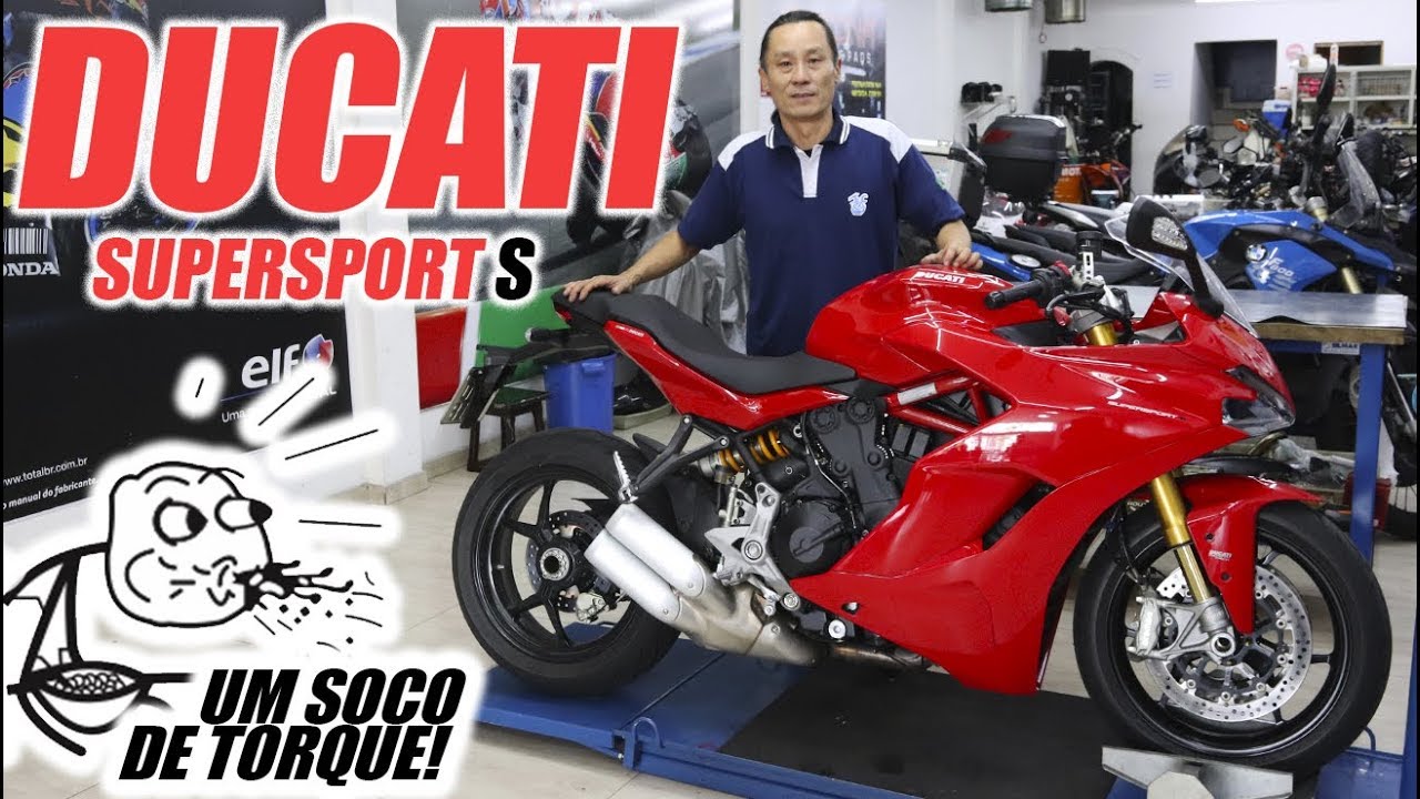 DUCATI SUPERSPORT S UM TORQUE QUE ASSUSTA! - MOTO.com.br