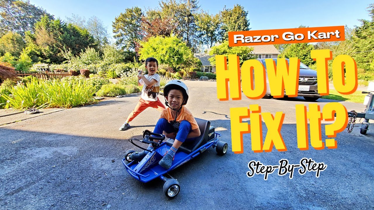 How To Test, Troubleshoot And Fix Razor Go Kart (Razor Ground Force/Drifter/Fury Model)