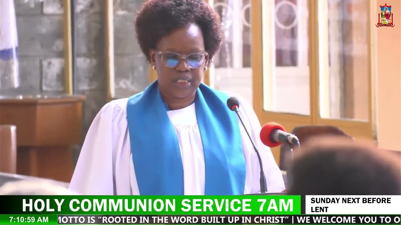 HOLY COMMUNION SERVICE 7.00AM - 15TH FEBRUARY, 2026