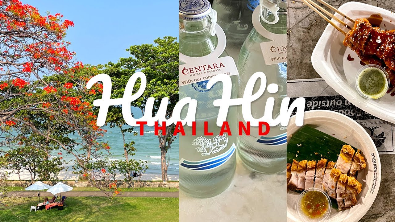 Hua Hin vlog _ 센타라 그랜드 비치 후아 힌(Centara resort hua hin)에서 휴식, 주말 야시장 시카다 & 타마린 마켓 구경.