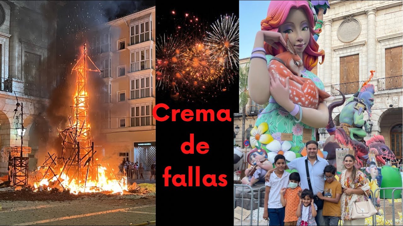 Crema de Fallas/The burning of Fallas