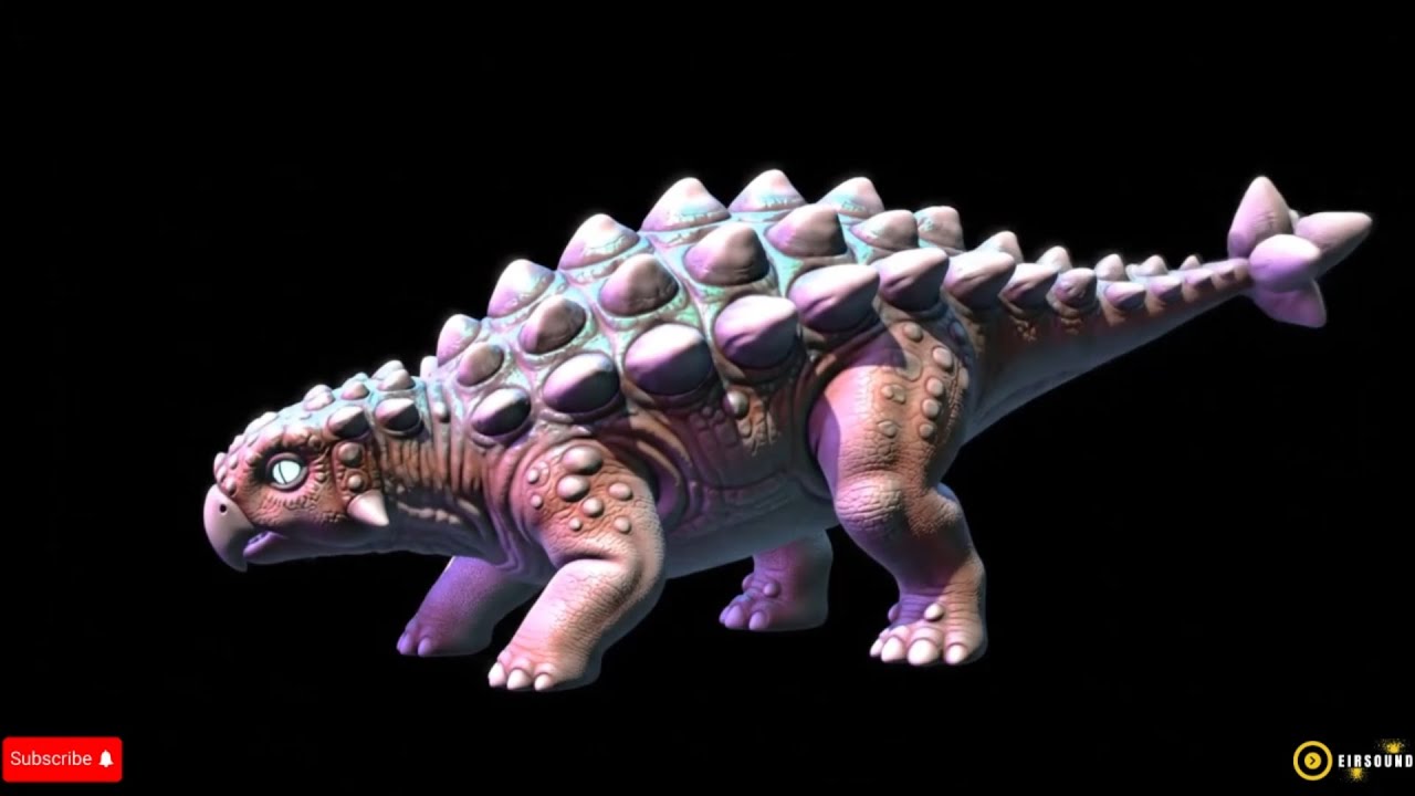 Beautiful Virtual 3D Hologram Video of Dinosaurs - Triceratops, Spinosaurus, Tyrannosaurus