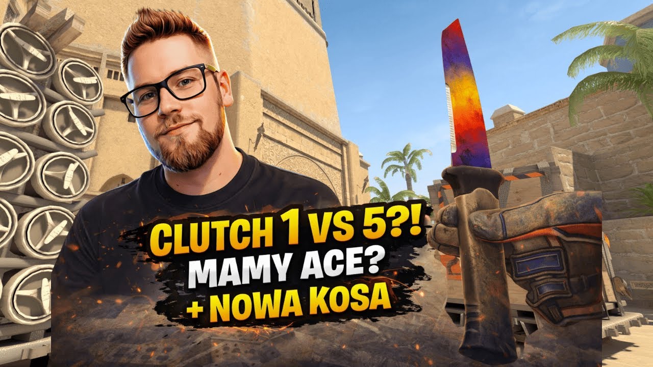 CLUTCH 1 VS 5? ACE?! - ROADTO10K! nowy sezon premier COUNTER-STRIKE 2