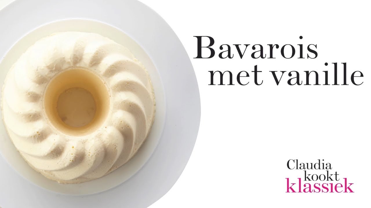 Claudia Kookt - Bavarois met vanille