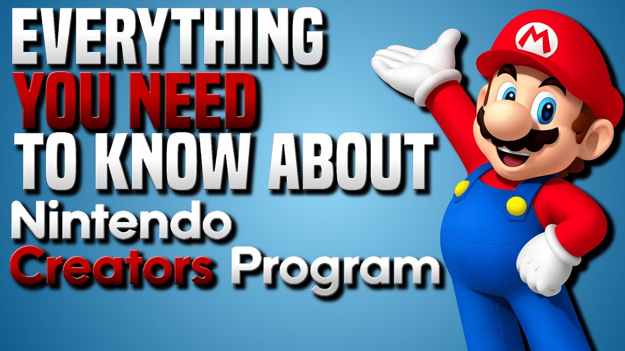 How Does The Nintendo Creator Program Actually Work??
