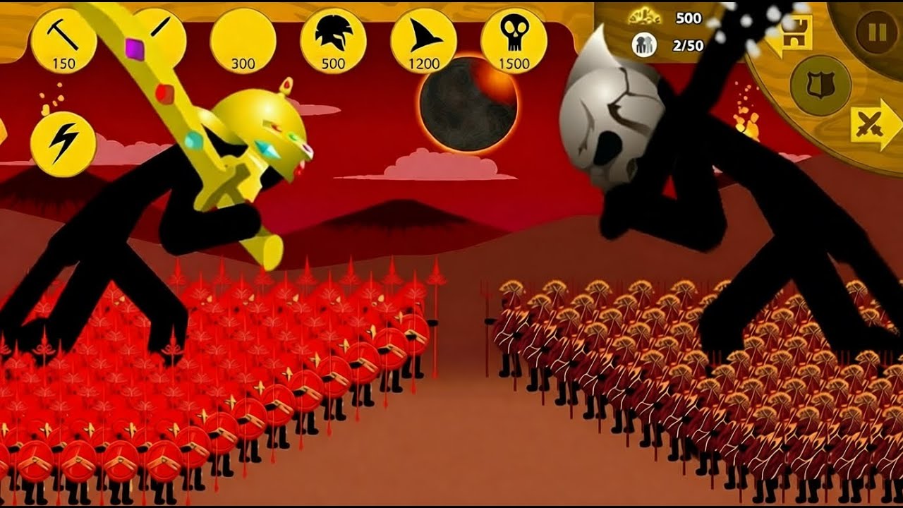 EPIC DUEL! STICKMAN GIANT CRYSTAL ARMY VS FINAL BOSS, KAI GIANT | Stick War Legacy Mod |
