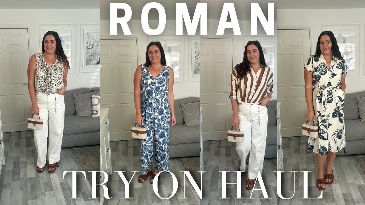Roman Spring/Summer Try On Haul.. UK 14-18 🤍
