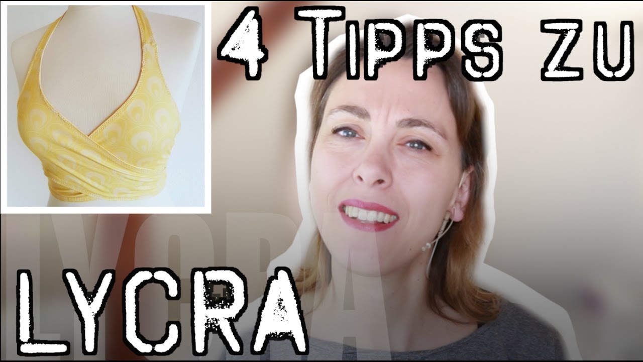 Bikini und Co.: 4 Tipps zum Nähen von Lycra - mit Anna von einfach nähen