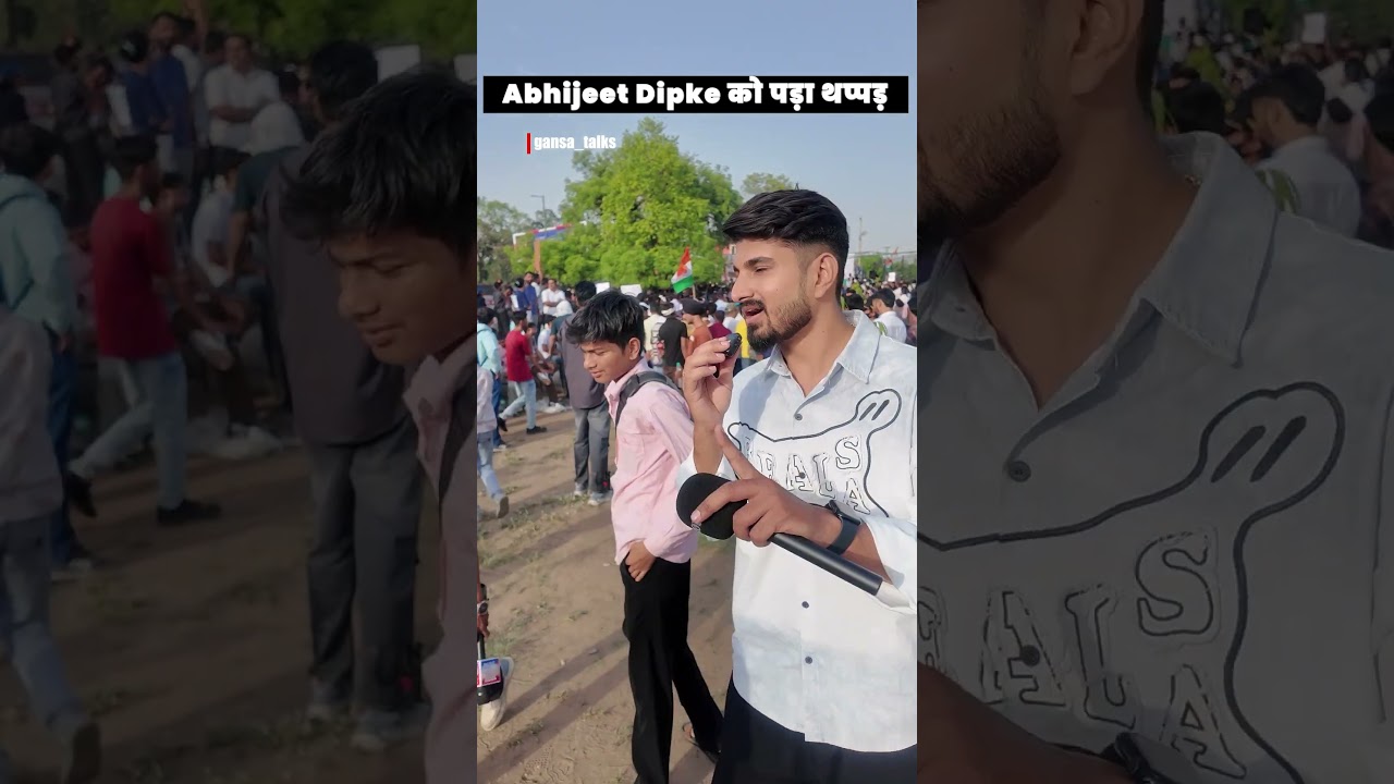 Abhijeet Dipke slapped? #cockroachjanataparty