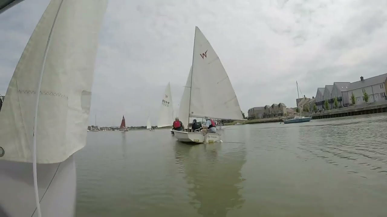 Wayfarer world dinghy Brightlingsea 2022 #Wayfarer