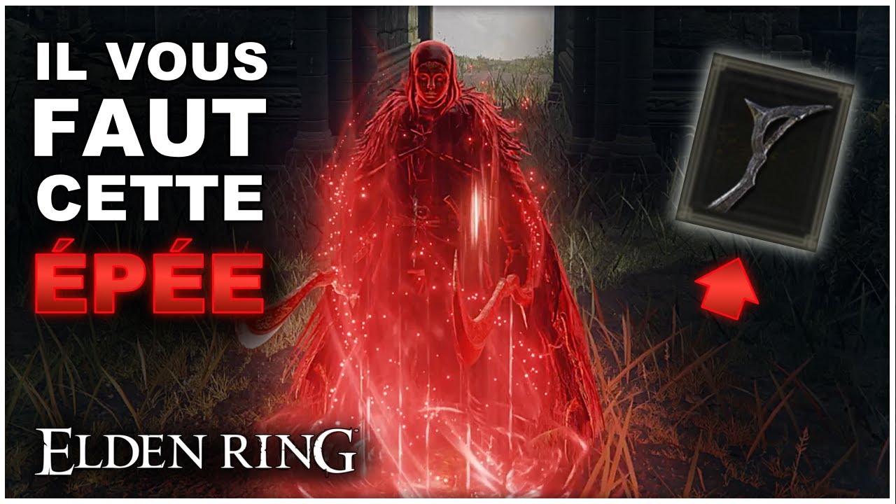 La VÉRITABLE MEILLEURE ÉPÉE de Elden Ring ! Build Saignement Épée Courbée d'homme-bête
