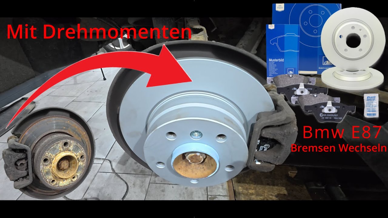 BMW E87 Bremsen Wechseln | DIY mit Drehmomenten