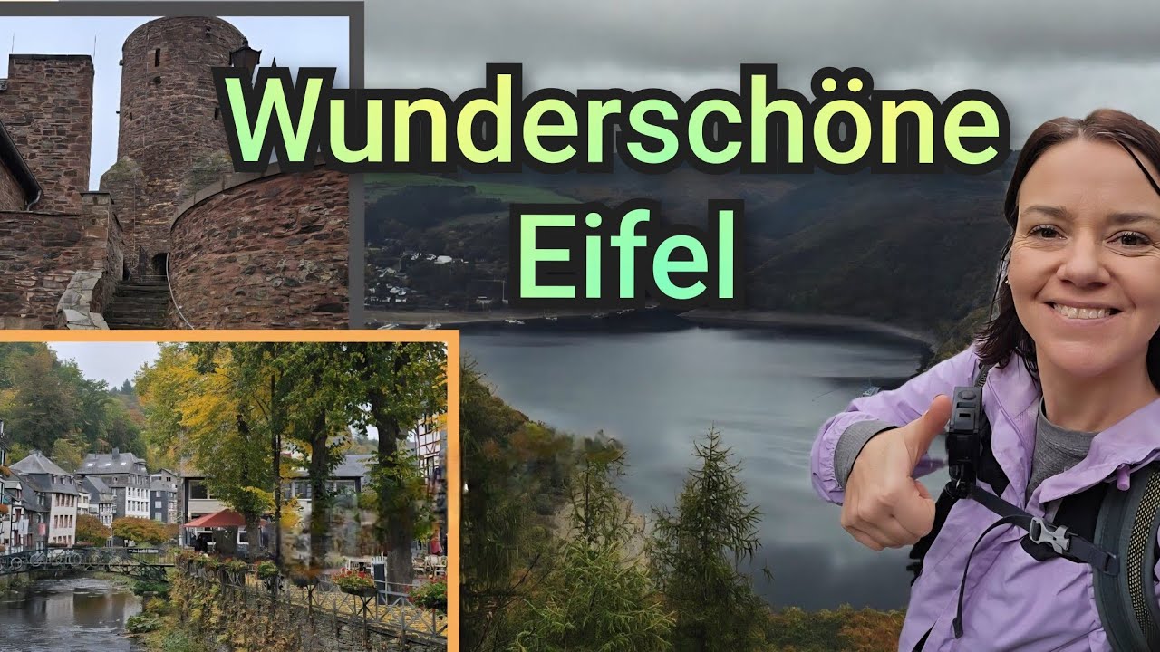Urlaub in der Eifel - Monschau , Rursee , Wälder und Burgen
