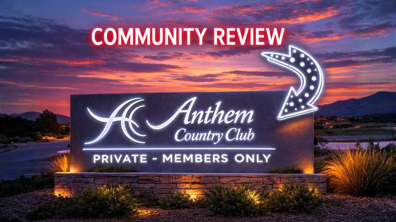 Living in Anthem Country Club | An Original Owner Tells the REAL Story