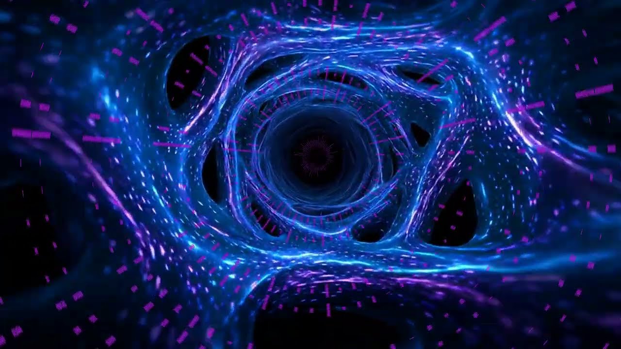 The Spooky Blue Ghost Tunnel