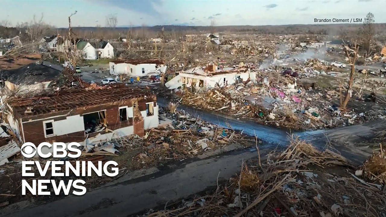 Rescue efforts continue at Kentucky candle factory devastated by tornado