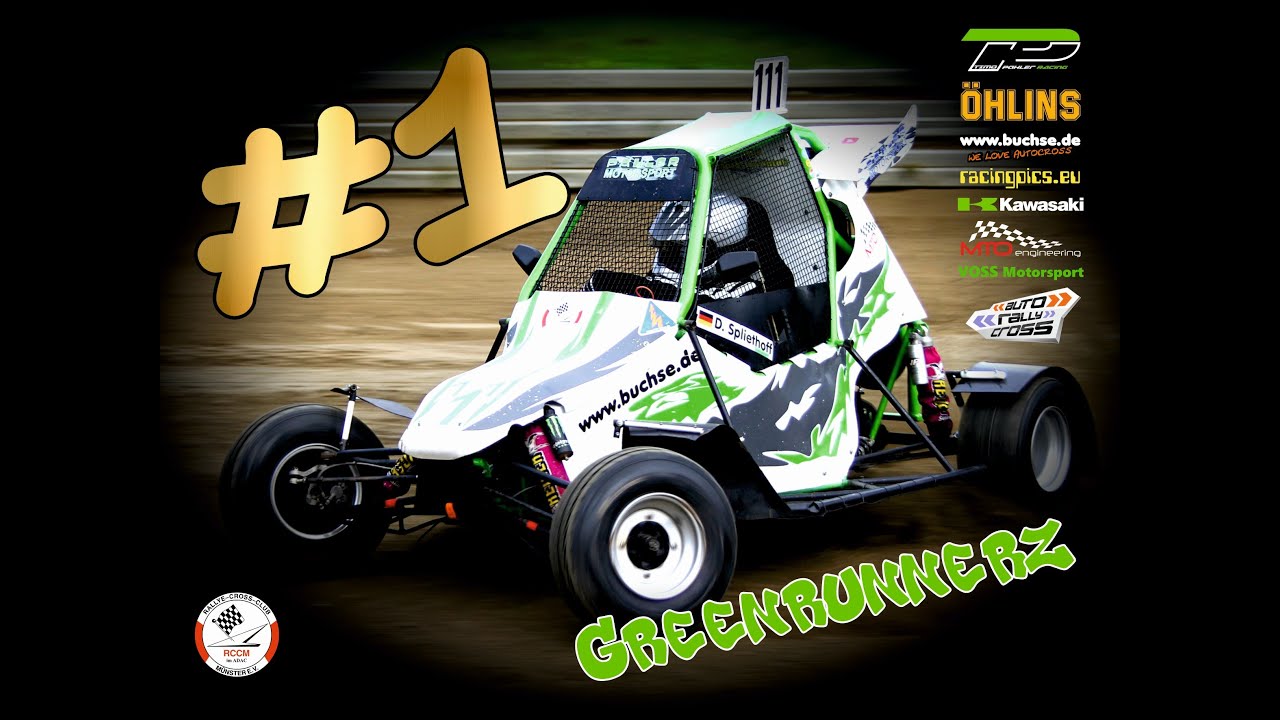 Greenrunnerz - Sieger des DAV Autocross Cup für Junior-Buggys 2021 - Davin Spliethoff