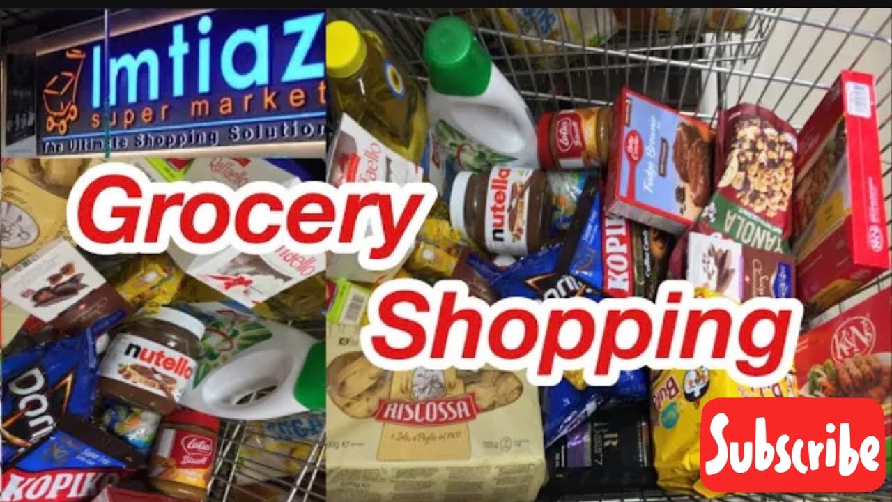 Monthly Grocery Shopping Haul || Imtiaz Super Market || white shoes bhi ....😜