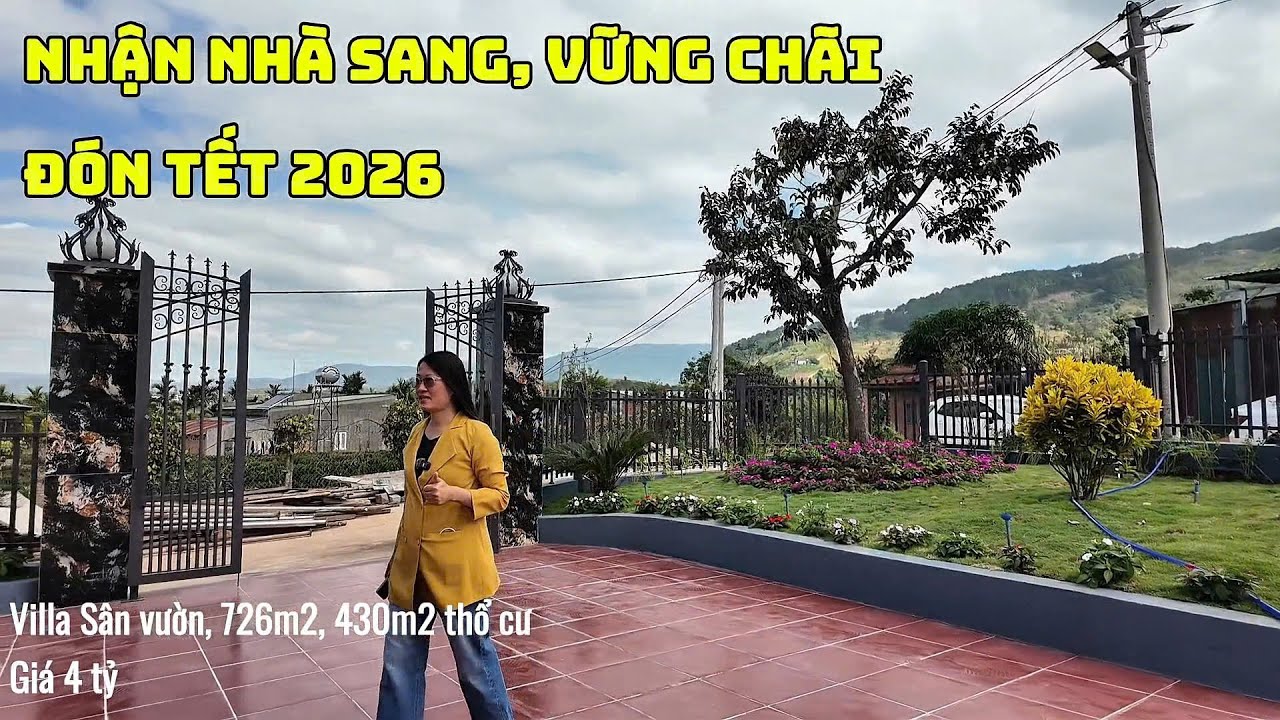 NHẬN NHÀ SANG, VỮNG CHÃI, ĐÓN TẾT 2026 #phamghibds #nhavuonnghiduong #bdsvendalat #namban #đàlạt