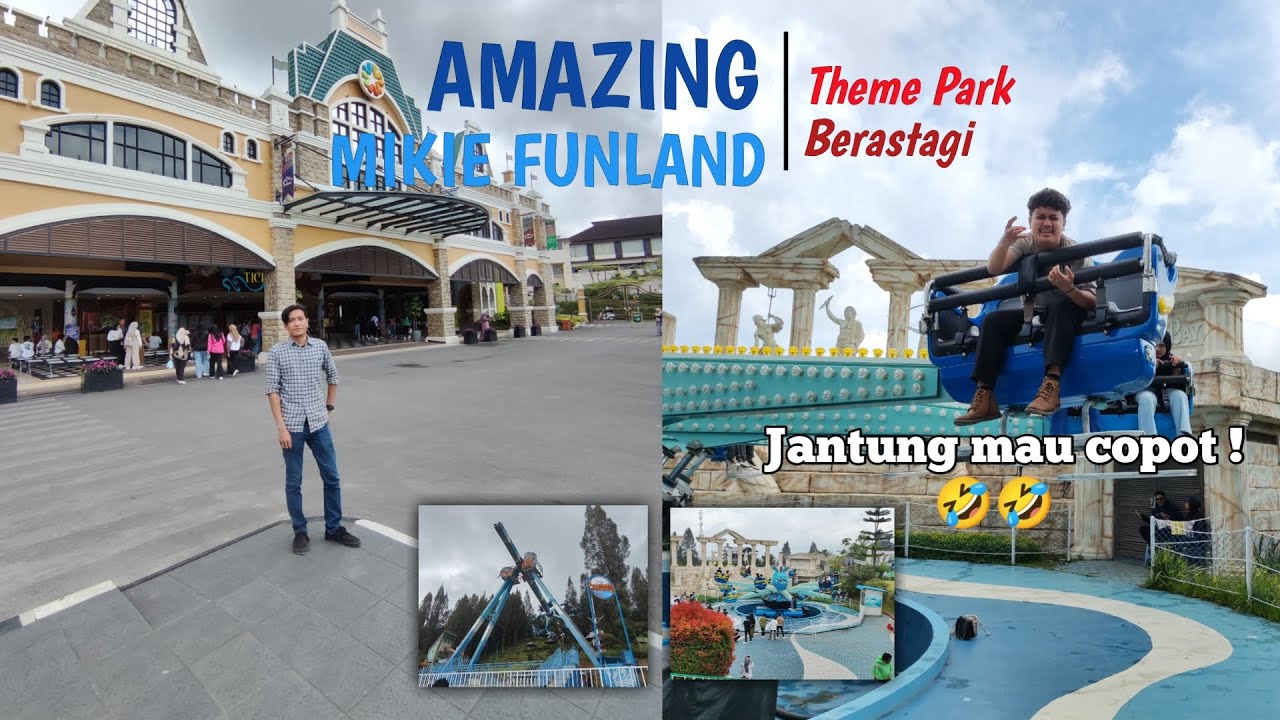 Main ke Mikie Funland aka Mikie Holiday sangat menegangkan Amazing !!