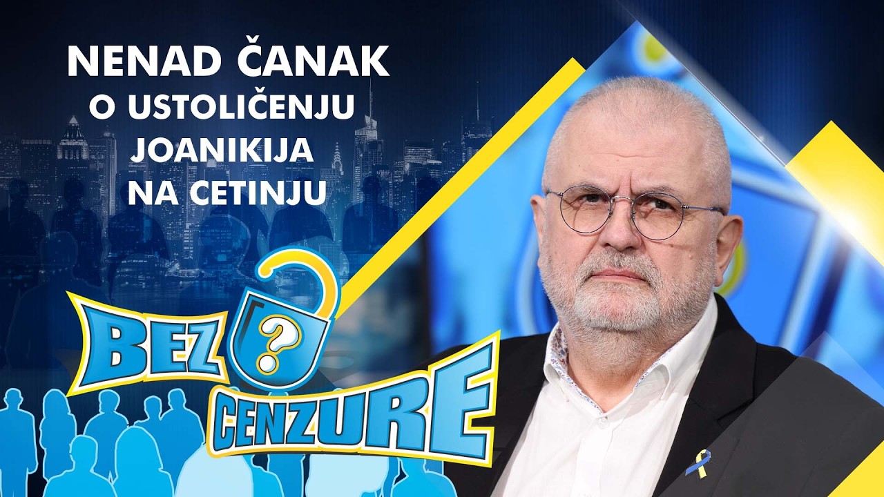 Nenad Čanak o ustoličenju Joanikija na Cetinju