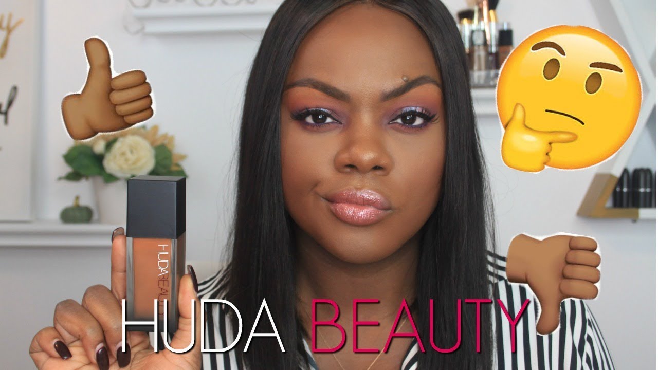 REVIEW | HUDA BEAUTY #FauxFilterFoundation 510R  #DesertDusk Palette
