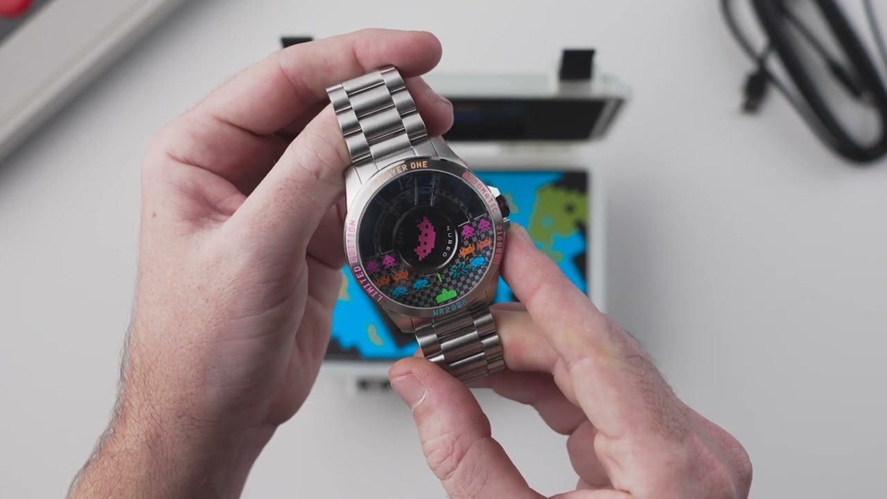 Montre NUBEO QUASAR AUTOMATIC SPACE INVADERS | NB-6082-SI
