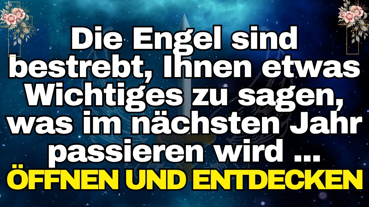 1111 Die Engel möchten Ihnen unbedingt mitteilen, dass im nächsten Jahr etwas Wichtiges passieren...