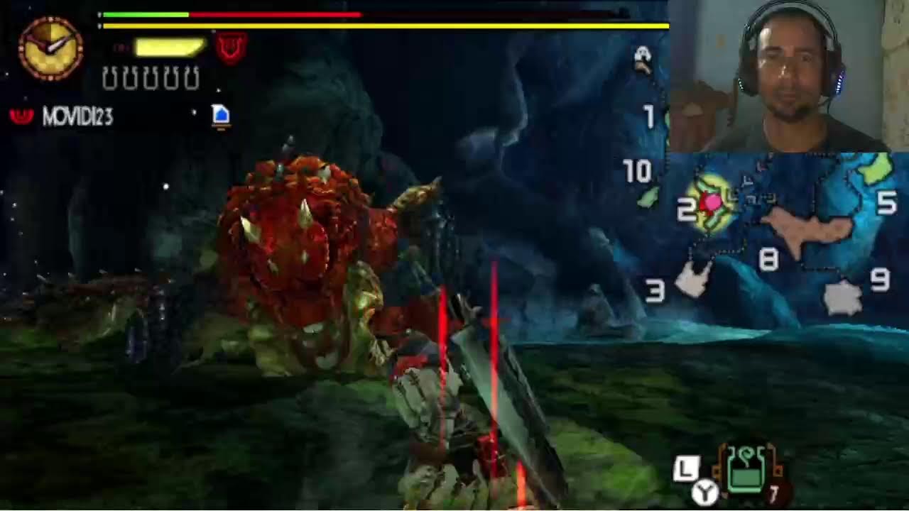 GamePlay de Monster Hunter 4 Ultimate.