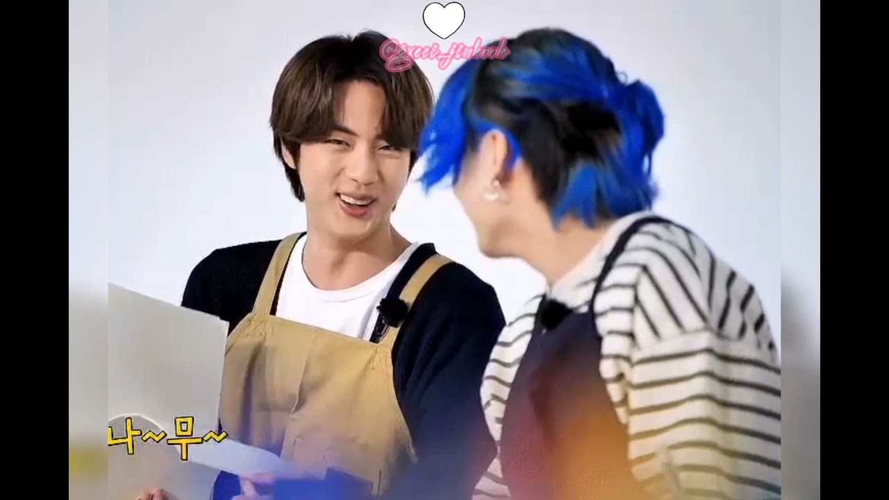 Right time,right moment 🥰♥ #jinkook #kookjin