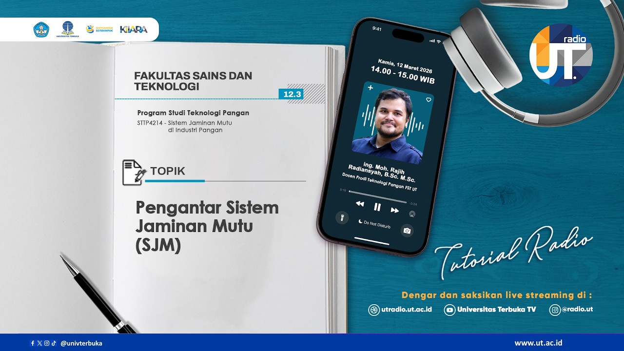 Pengantar Sistem Jaminan Mutu (SJM) ~ STTP4214 Sistem Jaminan Mutu di Industri Pangan