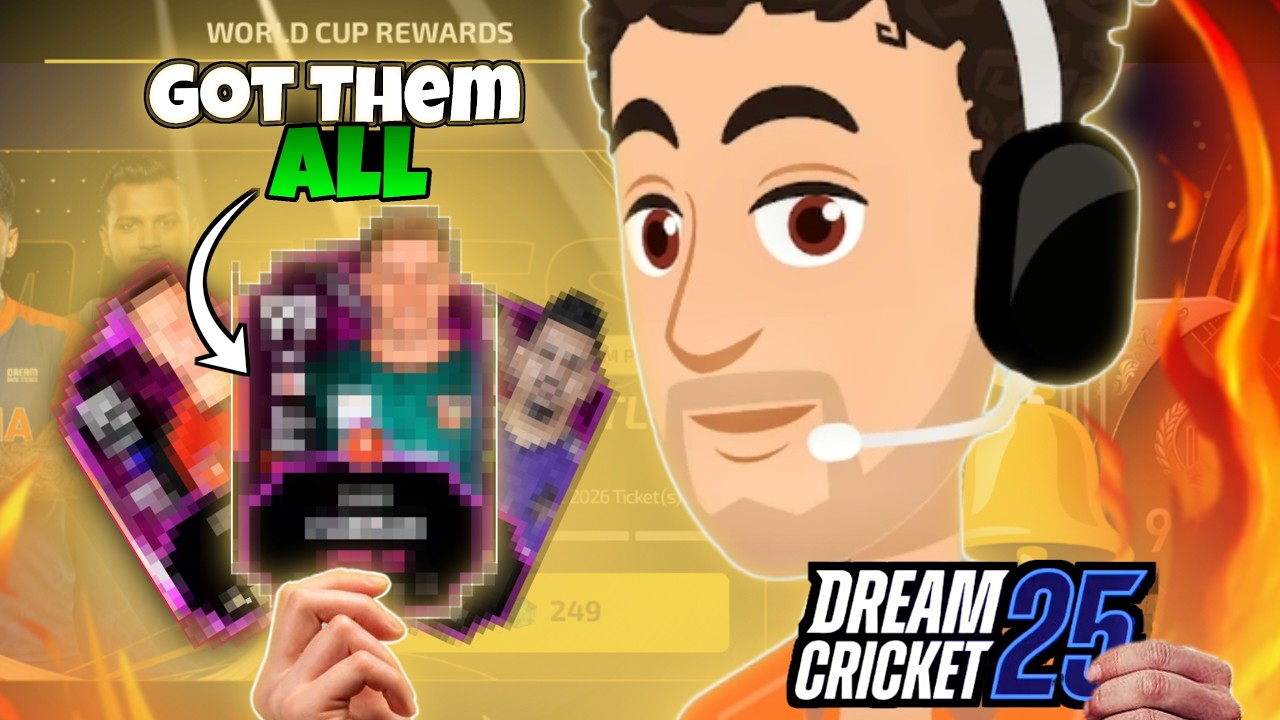 I Finally Got Them ALL in DREAM Cricket 25!