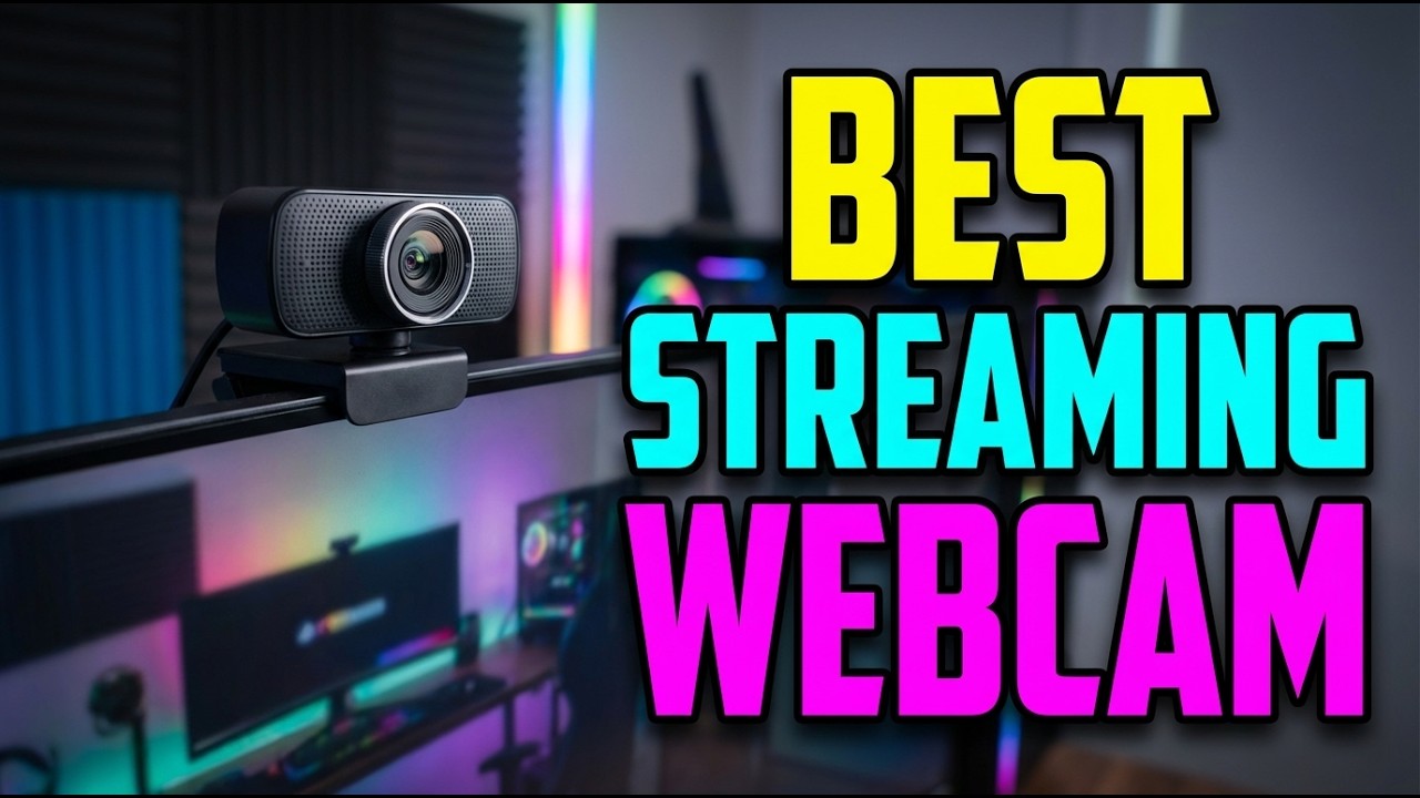 TOP 5 Best Webcam For Streaming 2026