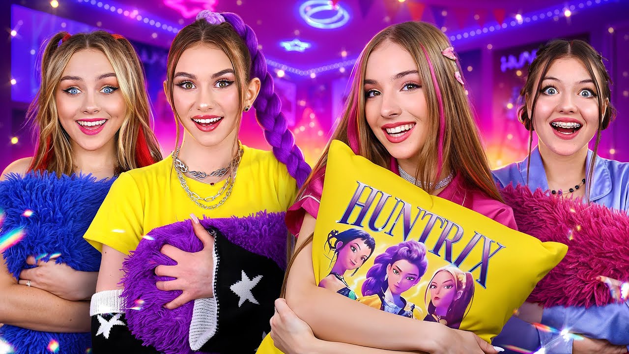 Petrecere in Pijamale cu Idolii KPop! Peste Noapte in Conacul KPop