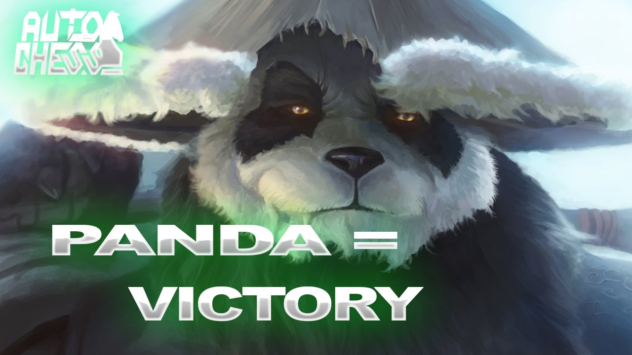 Dota Auto Chess Panda = Victory