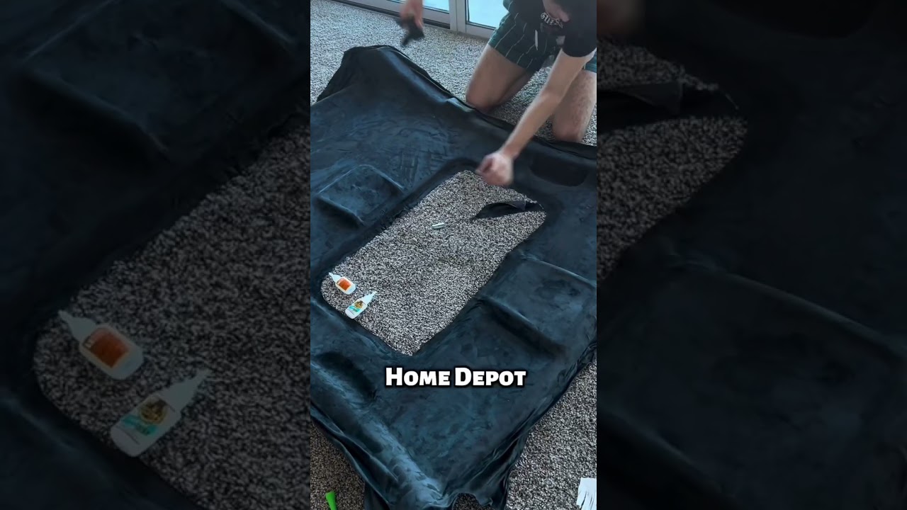 How To Wrap A Headliner In Suede Wrap 😍! 🚨LINK IN BIO🚨