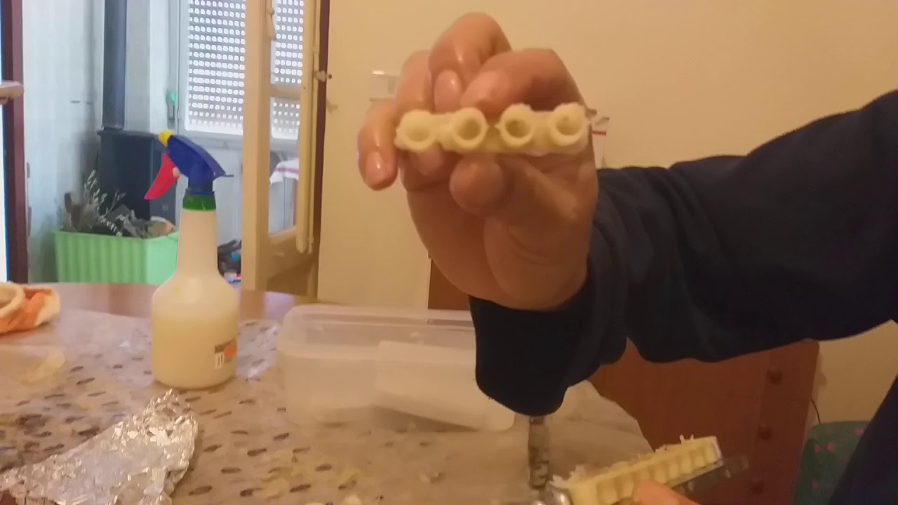 Cupolini di cera autocostruiti