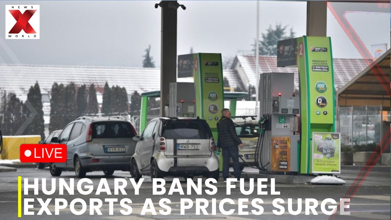 LIVE: Hungary Bans Fuel Exports As Prices Surge | NewsX World