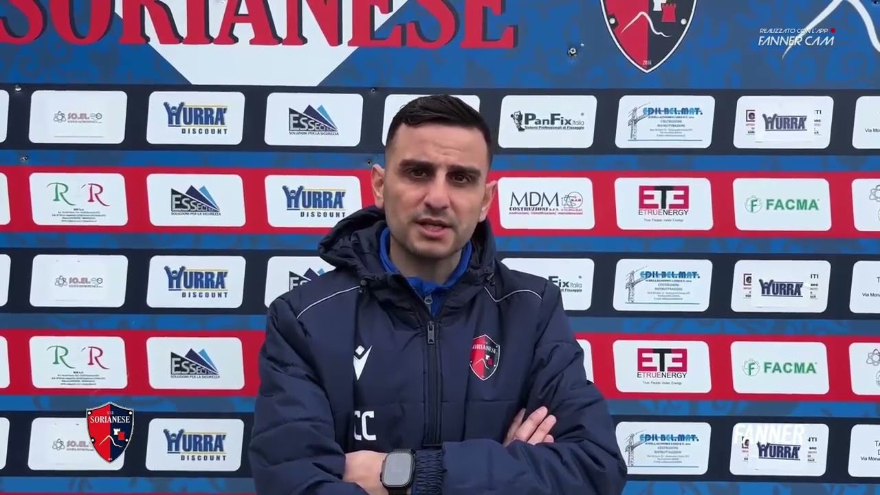 🎤 Sorianese VS Pomezia 1957 | intervista a mister Chirieletti