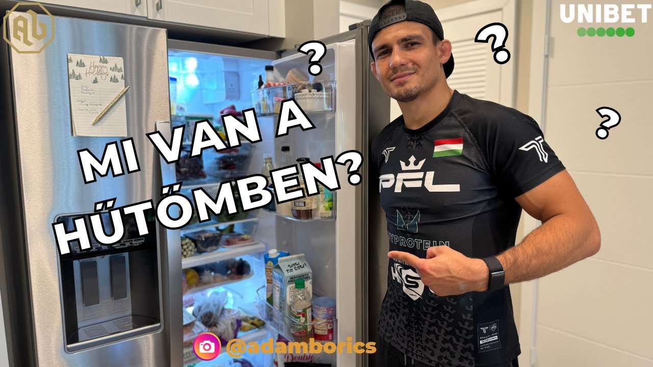 Mi Van Egy Profi MMA Harcos Hűtőjében?
