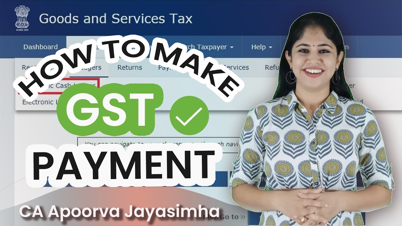 HOW TO PAY GST ONLINE? ONLINE GST PAYMENT PROCESS